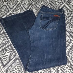7 For All Mankind Dojo Flare Jeans